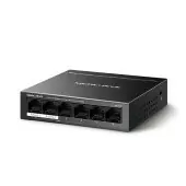 Коммутатор/ 6-Port 10/100 Mbps Desktop Switch with 4-Port PoE+ PORT: 4? 10/100 Mbps PoE+ Ports, 2? 10/100 Mbps Non-PoE Ports SPEC: Compatible with 802.3af/at PDs, 40 W PoE Power, Desktop Steel Case, Wall Mounting FEATURE: Extend Mode for 250m PoE Transmit
