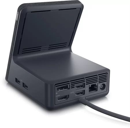 Dell Dock HD22Q Dual Charge; 130W (USB-C) (1xDP 1.4; 1xHDMI 2.1; 1xUSB-C; 4xUSB-A; 1xRJ-45) (без EU кабеля питания в компл) на заказ