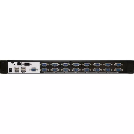КВМ переключатель/ DKVM-IP16LCD 16-port KVM over IP Switch, 1x100Base-TX, VGA+USB ports, 19" LCD на заказ