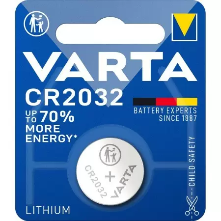 Батарейка Varta ELECTRONICS CR2032 BL1 Lithium 3V (6032) (1/10/100) (1 шт.) в Москве