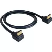 Высокоскоростной кабель HDMI с двумя угловыми разъемами, 0,9 м/ C-HM/RA2-3 [97-0144003]