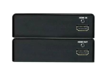 Удлинитель, HDMI, 100 метр., 2xHDMI+RJ45, F, без шнуров, 2xБ.П. 220> 5.3V, (по витой паредо 4kx2k 60HzHDTV 480p/720p/1080i/1080pподдержка HDCP порт RS232), 1x VE812T, 1x VE812R/ HDMI EXTENDER WITH DUAL DISPLAY W/EU ADP в Москве