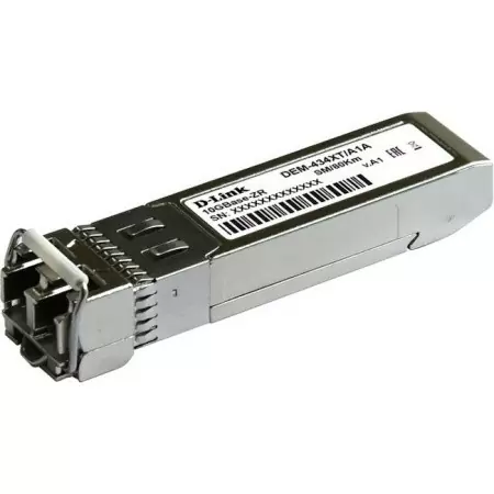 Трансивер/ 434XT,DEM-434XT/DD SFP+ Transceiver, 10GBase-ZR, Duplex LC, 1550nm, Single-mode, 80KM недорого