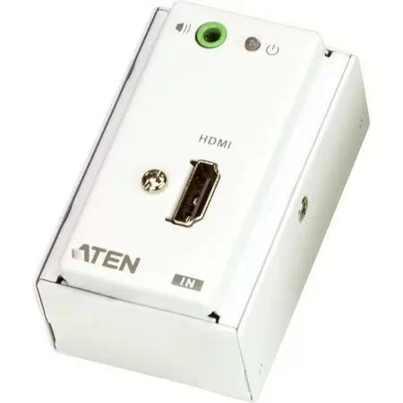Настенный удлинитель HDMI по кабелю Cat 5, рамка MK (1080p@40м)/ HDMI/Audio 2xCat 5 Удлинитель с настенной панелью MK (1080p@40 м) недорого