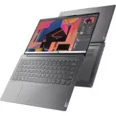 Ноутбук/ Lenovo Yoga Slim 6 14IRH8 14"(1920x1200 OLED)/Intel Core i7 13700H(2.4Ghz)/16384Mb/1024SSDGb/noDVD/Int:Intel Iris Xe Graphics/Cam/BT/WiFi/65WHr/war 1y/1.35kg/storm grey/Win11Home + 65W, RU kbd