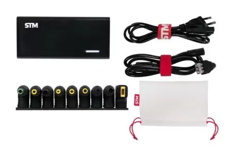 Автомобильный универсальный адаптер для ноутбуков на 65Ватт/ NB Adapter STM SLU65, 65W, Car adapter 10