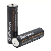 Батарейка GoPower R6 AA BL4 Heavy Duty 1.5V (4/48/576) блистер (4 шт.)