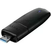 Адаптер/ Zyxel NWD7605 Dual Band Wi-Fi USB Adapter , AX1800, 802.11a/b/g/n/ac/ax (600+1200 Mbps), USB3.0