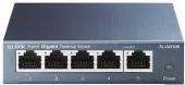 Коммутатор/ 5-port Desktop Gigabit Switch, 5 10/100/1000M RJ45 ports, metal case