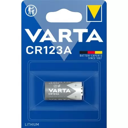 Батарейка Varta Professional CR123A BL1 Lithium 3V (6205) (1/10/100) (1 шт.) в Москве