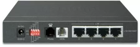 VC-234G конвертер Ethernet в VDSL2, внешний БП/ 4-Port 10/100/1000T Ethernet to VDSL2 Bridge - 30a profile w/ G.vectoring, RJ11 дешево