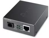 Медиаконвертер/ 10/100 Mbps RJ45 to 100 Mbps SM SC WDM Bi-Directional Fiber Converter, 1-Port PoE