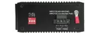 Медиаконвертер/ OSNOVO Промышленный компактный медиаконвертер GE с поддержкой PoE, 1 x GE (10/100/1000Base-T) с PoE (до 30W), 1 x GE SFP (1000Base-X)