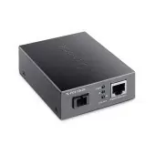 Медиаконвертер/ Gigabit WDM media converter, 9/125µm Single-mode Fiber, 1 SC Fiber port, 1 100/1000Mbps RJ-45 port, wave length 1310nm/1550nm