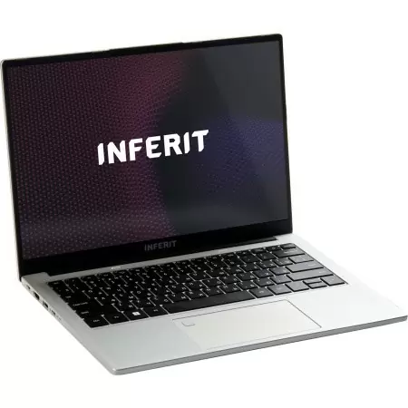 Ноутбук/ Ноутбук INFERIT Silver 14"(2560x1600 IPS)/Intel Core i5 12500H(2.5Ghz)/16384Mb/512SSDGb/noDVD/Int:Intel Iris Xe Graphics/Cam/BT/WiFi/war 1y/1.3kg/silver/DOS на заказ