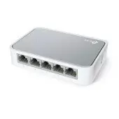 Коммутатор/ 5-port 10/100M mini Desktop Switch, 5 10/100M RJ45 ports, Plastic case