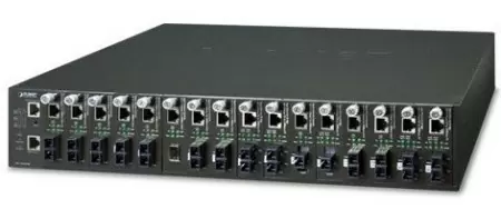 MC-1610MR шасси для медиа конвертеров/ 19" 16-slot SNMP Managed Media Converter Chassis (AC Power) with redundant power option в Москве