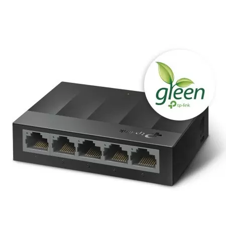 Коммутатор/ 5 ports Giga Unmanaged switch, 5 10/100/1000Mbps RJ-45 ports, plastic shell, desktop and wall mountable недорого
