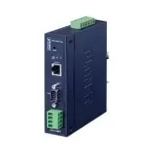 конвертер/ PLANET ICS-2100T IP30 Industrial 1-Port RS232/RS422/RS485 Serial Device Server (1 x 10/100BASE-TX, -40~75 degrees C, dual 9~48V DC, Web, Telnet and SNMP management )