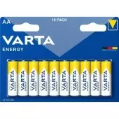 Батарейка Varta ENERGY LR6 AA BL10 Alkaline 1.5V (4106) (10/200/36000) (10 шт.)