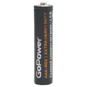 Батарейка GoPower R03 AAA Shrink 4 Heavy Duty 1.5V (4/60/1200) (4 шт.)