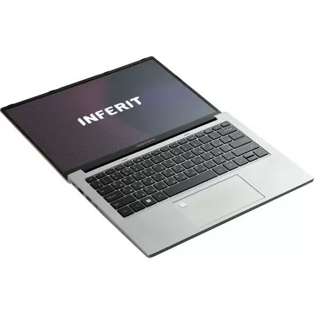 Ноутбук/ Ноутбук INFERIT Silver 14"(2560x1600 IPS)/Intel Core i5 12500H(2.5Ghz)/16384Mb/512SSDGb/noDVD/Int:Intel Iris Xe Graphics/Cam/BT/WiFi/war 1y/1.3kg/silver/DOS недорого