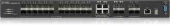 Коммутатор/ ZYXEL ZYXEL XGS4600-32F L3 Managed Switch, 24 port Gig SFP, 4 dual pers. and 4x 10G SFP+, stackable, dual PSU