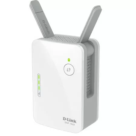 расширитель сети/ DAP-1620,DAP-1620/B AC1300 Wi-Fi Extender, 1000Base-T LAN, 2x1dBi (2.4GHz)/2dBi (5GHz) external antennas недорого