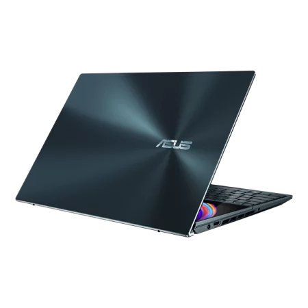 купить ASUS Zenbook Pro Duo UX582HM-H2069 Core i7-11800H/16Gb DDR4/1Tb SSD/OLED Touch 15,6" 3840x2160/GeForce RTX 3060 6Gb/WiFi6/BT/Cam/No OS/8CELL 92WH,SLEEVE,STYLUS,PALMREST,STAND/CELESTIAL BlUE/RU_EN_Keyb