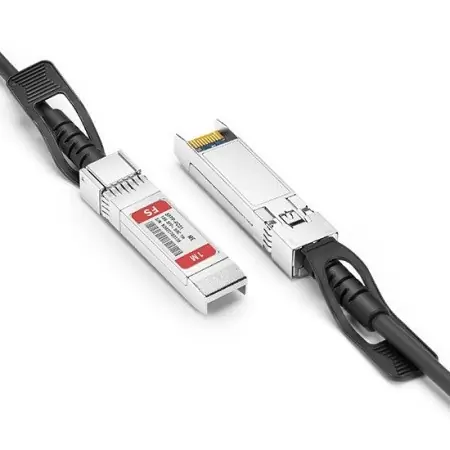 Твинаксиальный медный кабель/ 1m (3ft) FS for Mellanox MCP2100-X001A Compatible 10G SFP+ Passive Direct Attach Copper Twinax Cable P/N на заказ