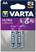 Батарейка Varta ULTRA FR6 AA BL2 Lithium 1.5V (6106) (2/20/200) (2 шт.)