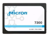 Micron SSD 7300 MAX, 1600GB, U.2(2.5" 7mm), NVMe, PCIe 3.0 x4, 3D TLC, R/W 3000/1550MB/s, IOPs 396 000/135 000, TBW 9000, DWPD 3.1 (12 мес.)