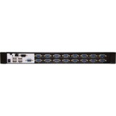 КВМ переключатель/ DKVM-IP16LCD 16-port KVM over IP Switch, 1x100Base-TX, VGA+USB ports, 19" LCD