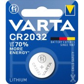 Батарейка Varta ELECTRONICS CR2032 BL1 Lithium 3V (6032) (1/10/100) (1 шт.)