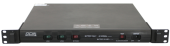 Powercom King Pro RM, Line-Interactive, 1000VA/800W, Rack mount 1U, 5*IEC320-C13 (1 surge & 4 batt), USB, LCD, black (1152593)