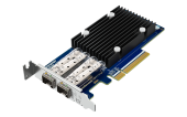Сетевая карта/ QNAP QXG-10G2SF-X710 LAN Expansion Card, PCIe Gen3 x8, 2 x SFP+ ports (10Gbps/1Gbps)