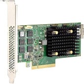 Контроллер/ MegaRAID SAS 9560-8I SGL (8-Port Int., 12Gb/s SAS/SATA/PCIe (NVMe), PCIe 4.0, 4GB DDR4)