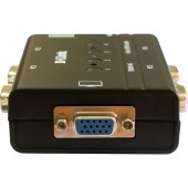 Коммутатор/ DKVM-4K,DKVM-4K/B 4-port KVM Switch, VGA+PS/2 ports