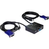 Коммутатор/ KVM-221/C,KVM-221/RU 2-port KVM Switch, VGA+USB ports