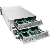 Серверная платформа/ HA401-VG, 4U, 2x2LGA-3647, 24-bay storage server, 24x SATA/SAS hot-swap 3.5"/2.5" universal bay, 2x canister, 4x 9mm 2.5" internal bay, 12G expander board with 2x SFF-8643, 2x SFF-8644, 1300W 1+1 redundant power supply, 4x 6056 fans, 