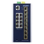коммутатор/ PLANET IGS-6325-8T8S IP30 Industrial L3 8-Port 10/100/1000T + 8-port 1G/2.5G SFP Full Managed Switch (-40 to 75 C, dual redundant power input on 12~48VDC terminal block, DIDO, ERPS Ring, 1588 PTP TC, Modbus TCP, Cybersecurity features, Hardwar