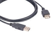 Кабель USB-A 2.0 вилка-розетка, 1,8 м
