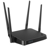 Маршрутизатор/ AC1200 Wi-Fi EasyMesh Router, 100Base-TX WAN, 4x100Base-TX LAN, 4x5dBi external antennas