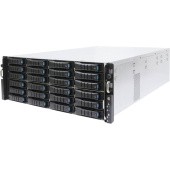 Серверная платформа/ HA401-VG, 4U, 2x2LGA-3647, 24-bay storage server, 24x SATA/SAS hot-swap 3.5"/2.5" universal bay, 2x canister, 4x 9mm 2.5" internal bay, 12G expander board with 2x SFF-8643, 2x SFF-8644, 1300W 1+1 redundant power supply, 4x 6056 fans, 