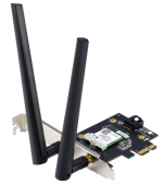 ASUS PCE-AXE5400//WIFI 802.11ax, 2402 + 574Mbps, PCI-E Adapter, 2 antenna; 90IG07I0-ME0B10